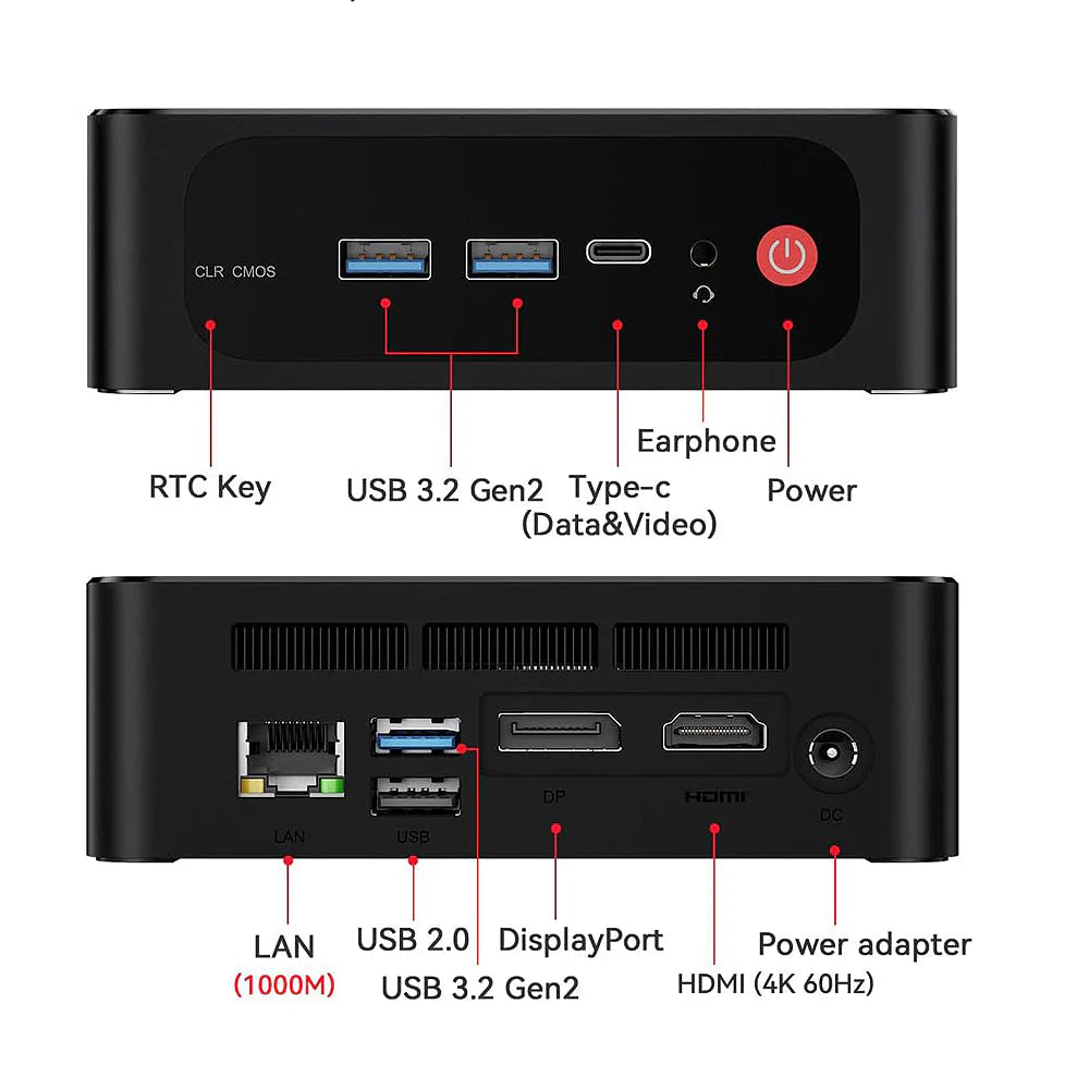 906-Beelink SER5 Pro-Mini PC