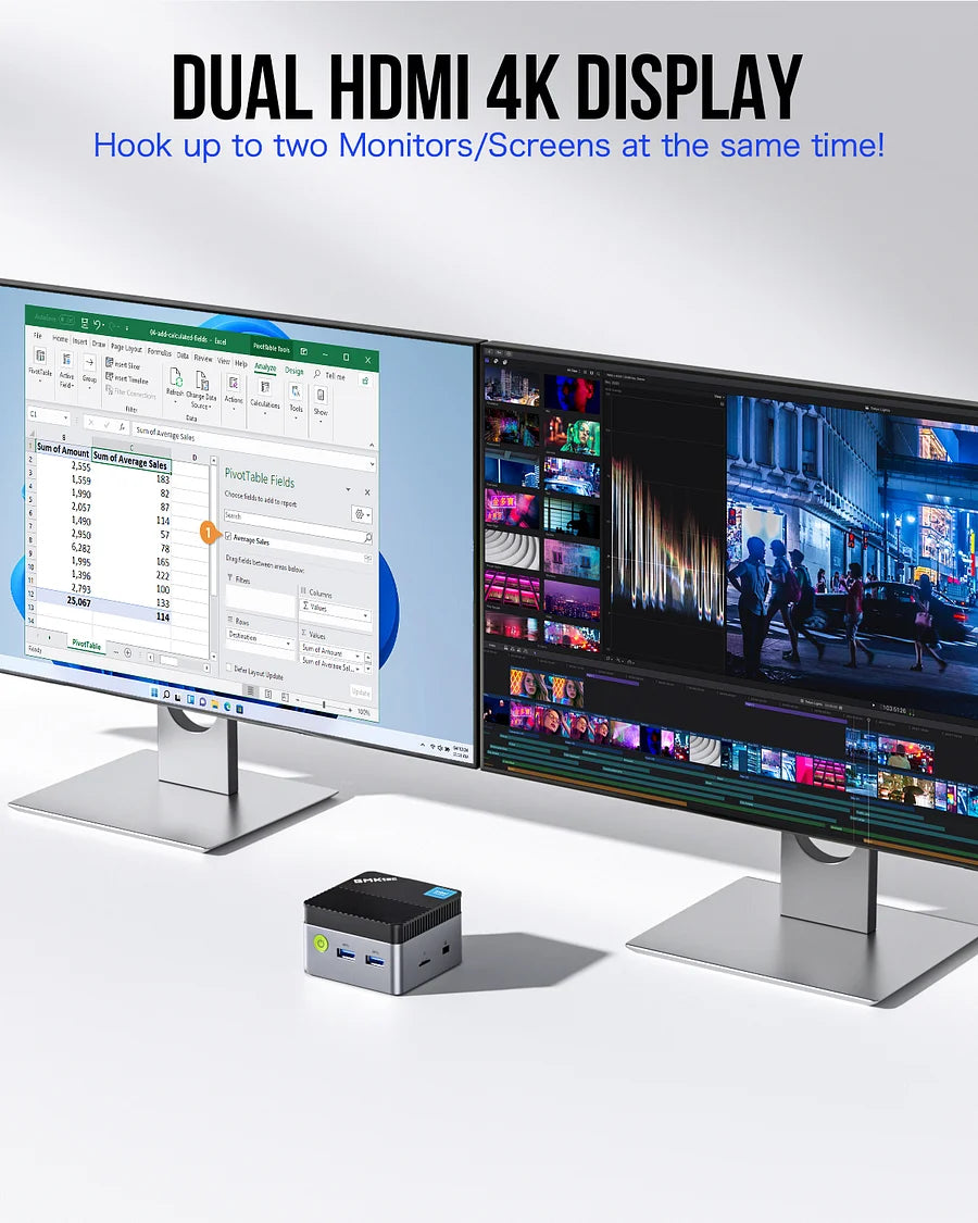 1003-GMKtec Intel Alder Lake N97 Mini PC