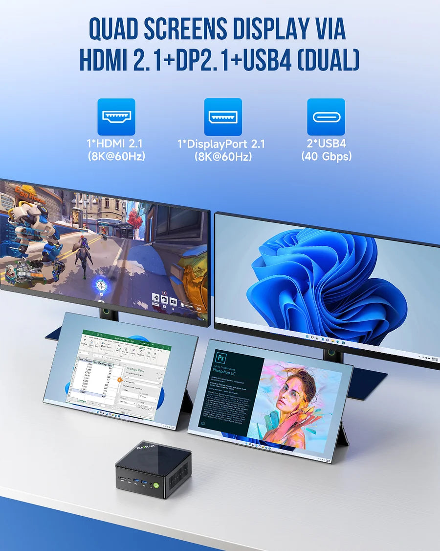 1004-GMKtec AMD Ryzen 7 8845HS Mini PC